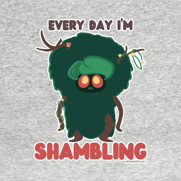 Every Day I'm Shambling // D20 // Shambling Mound by whimsyworks